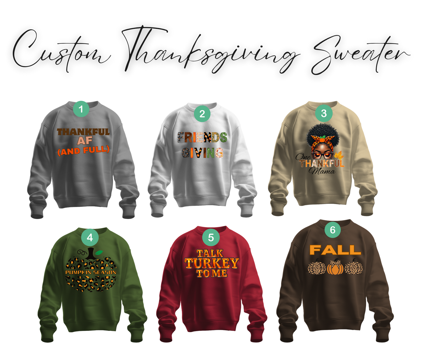 Thanksgiving Sweaters